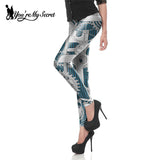 [You're My Secret] Fashion Leggings Women Steampunk Star Wars Mujer leggin Women Mechanical Gear 3d Print Cosplay Wholesale