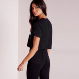 Simple O neck Loose Top