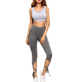 High Waist Fitness Elastic Leggings