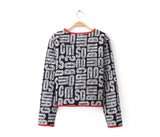 Casual Jacket Long Sleeve O Neck