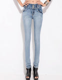 Elastic high waisted Jeans