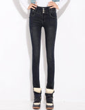 Elastic high waisted Jeans