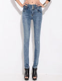 Elastic high waisted Jeans