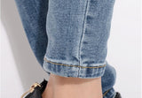 Elastic high waisted Jeans
