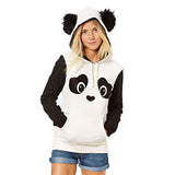 Panda Pocket Hoodie Sweatshirt