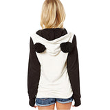 Panda Pocket Hoodie Sweatshirt
